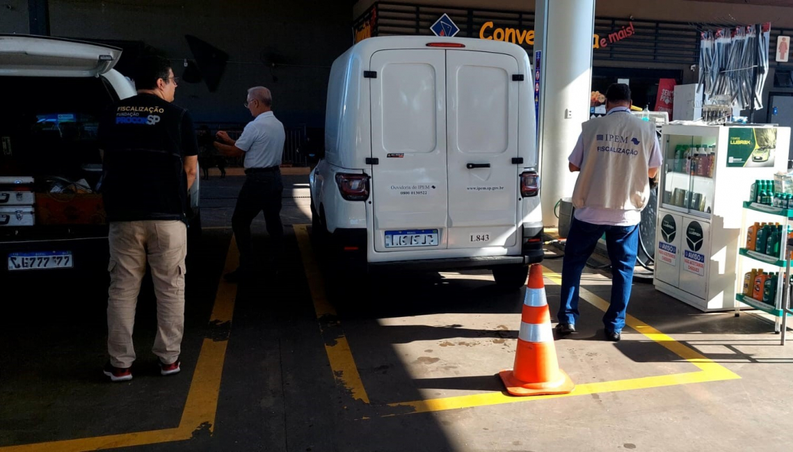 Em Promissão, Ipem-SP realiza Operação Olhos de Lince em postos de combustíveis